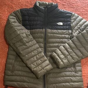 The North Face Green and Black Jacket